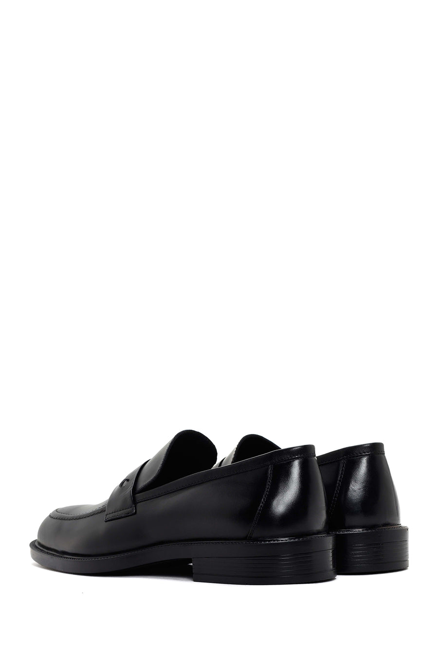 Men's Black Leather Classic Shoes