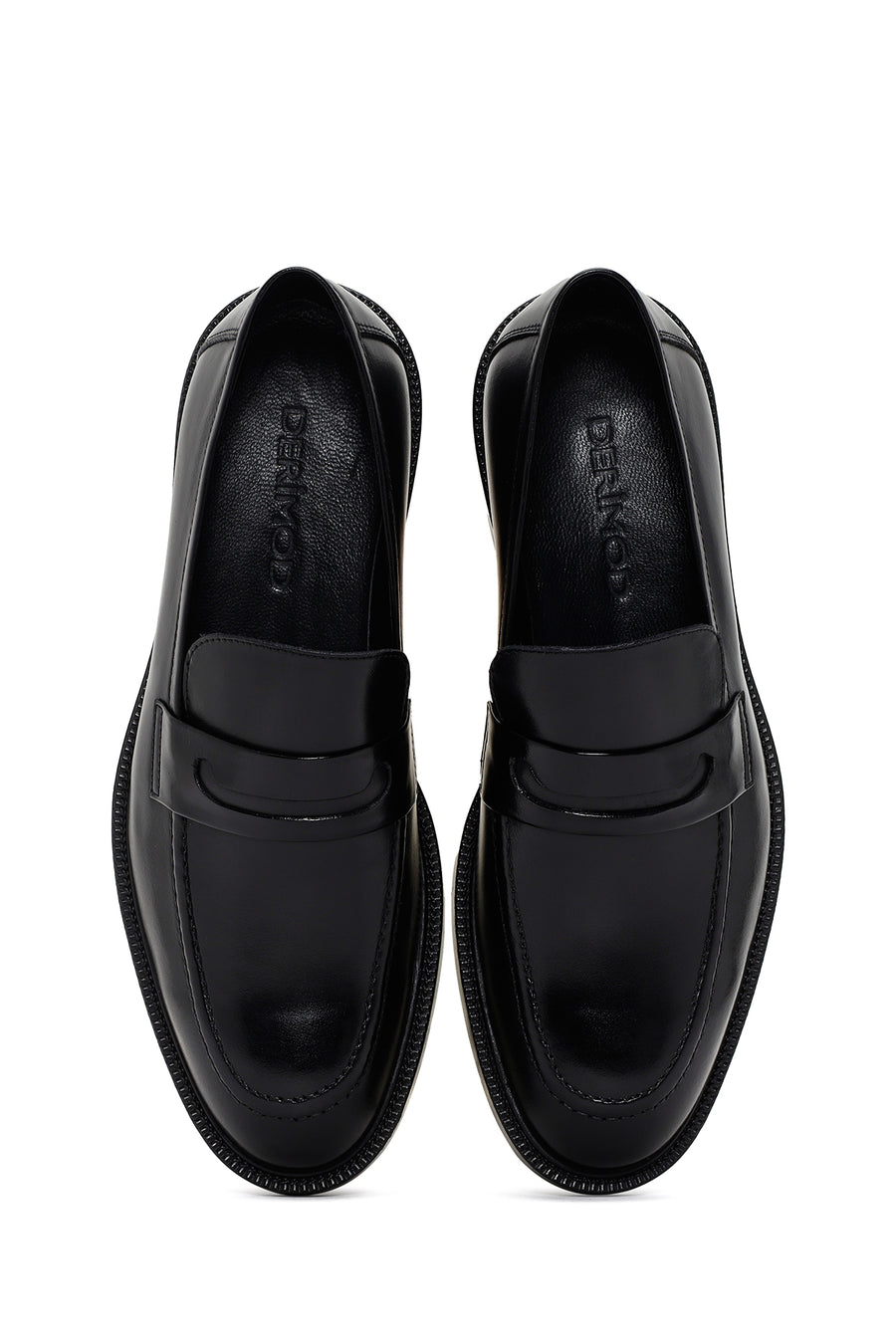 Men's Black Leather Classic Shoes
