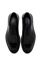 Men's Black Laced Leather Classic Shoes | Derimod