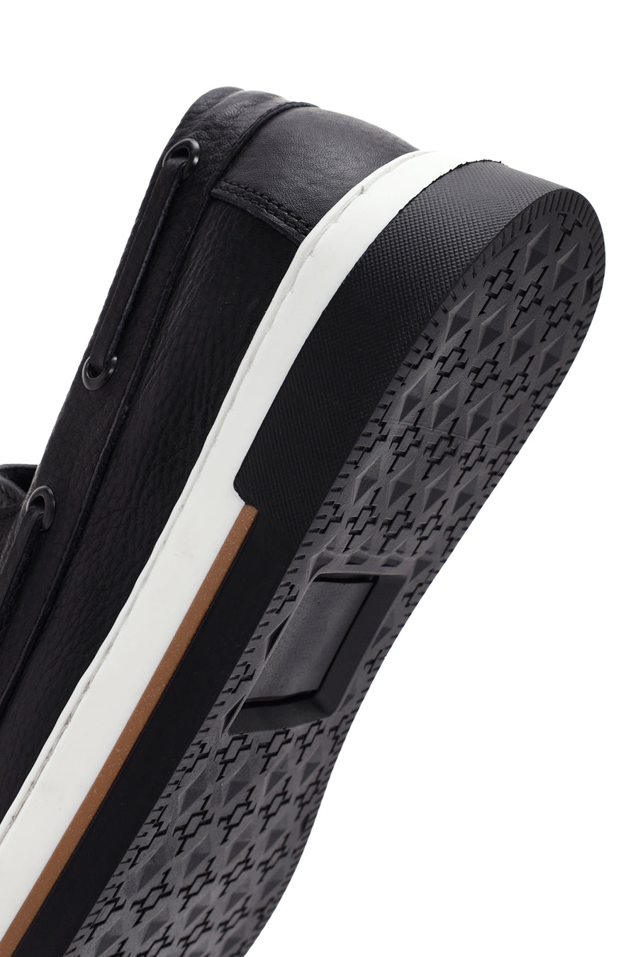 Men's Black Leather Casual Shoes