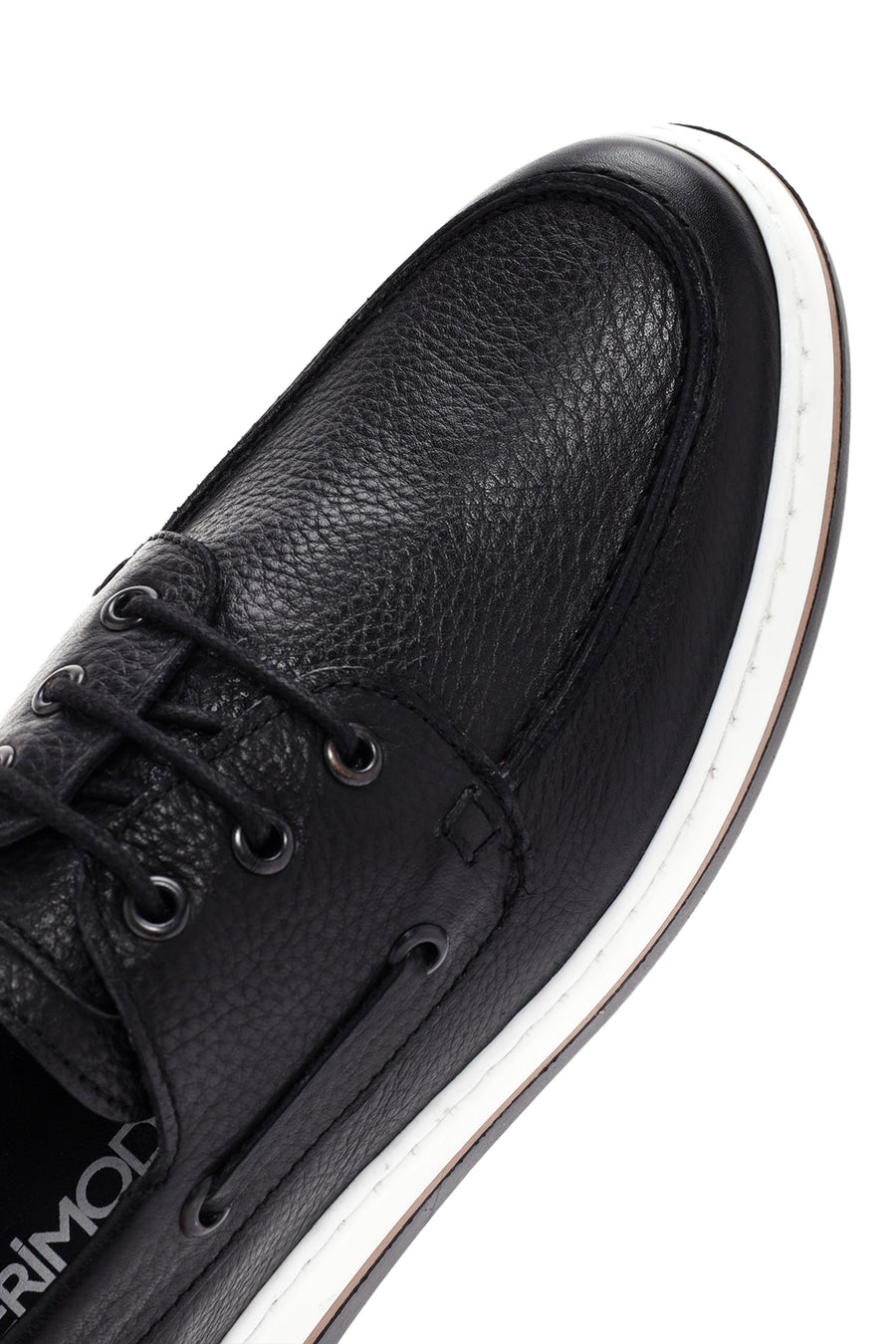 Men's Black Leather Casual Shoes