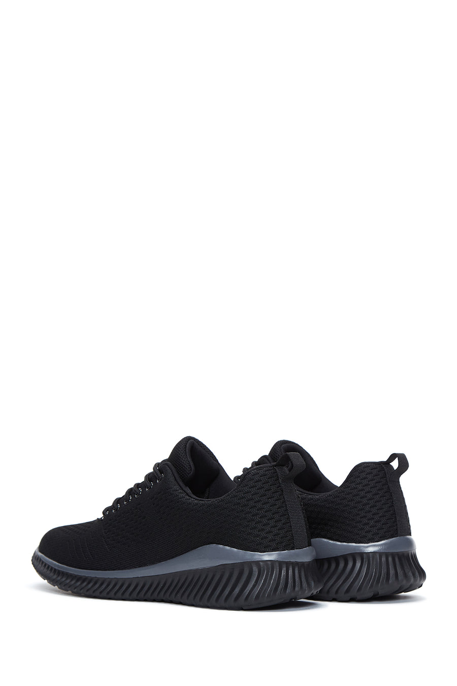 Derimod Zero Men's Black Lace-Up Thick Soled Sneaker