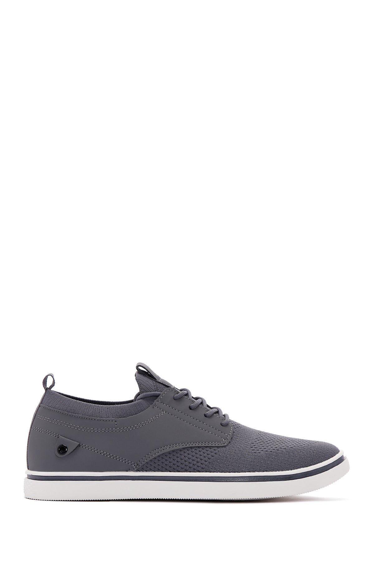 Derimod Zero Men's Gray Lace-Up Sneaker 24SFD69076F | Derimod