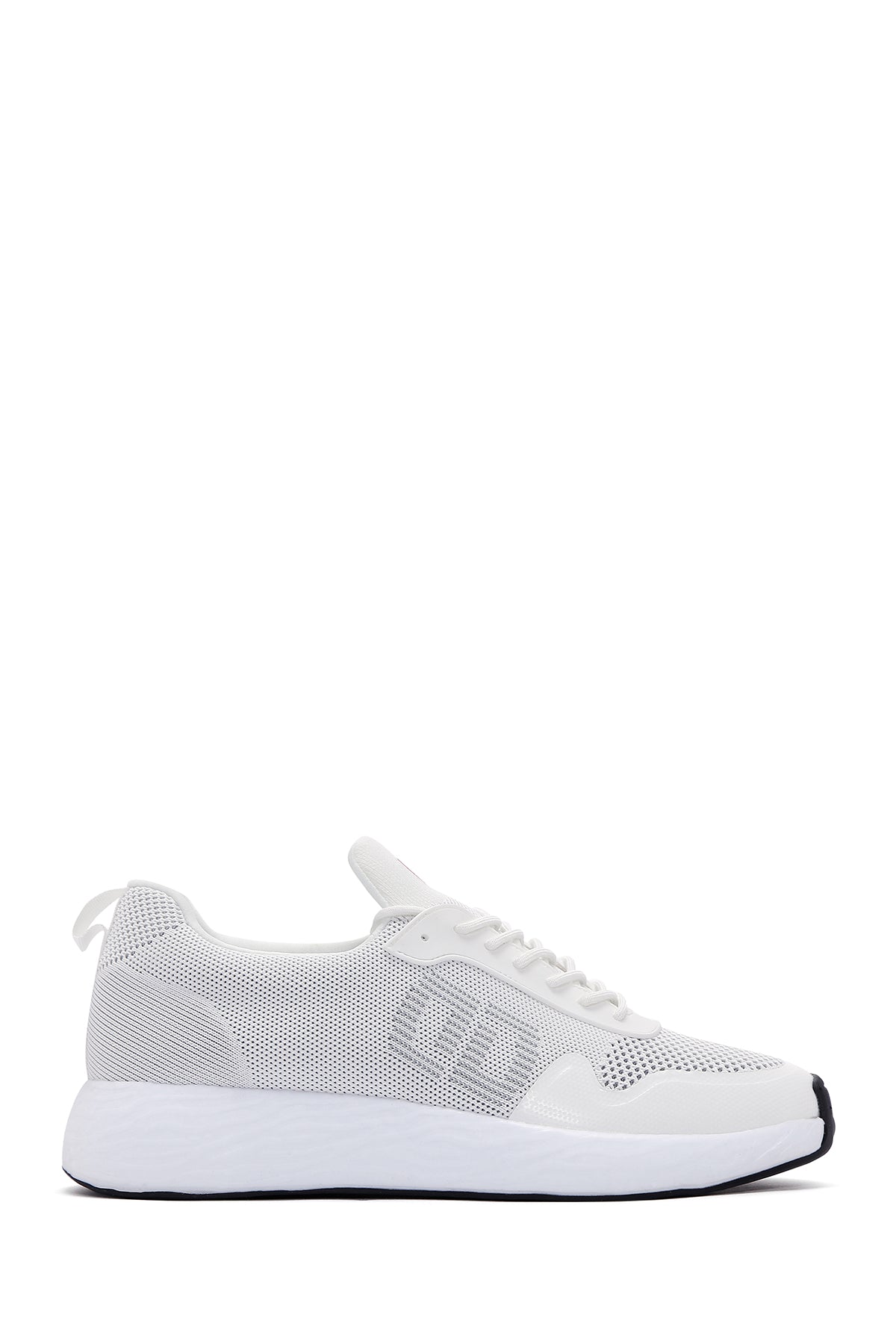 Derimod Zero Erkek Beyaz Bağcıklı Kalın Tabanlı Sneaker 24SFD69086F | Derimod