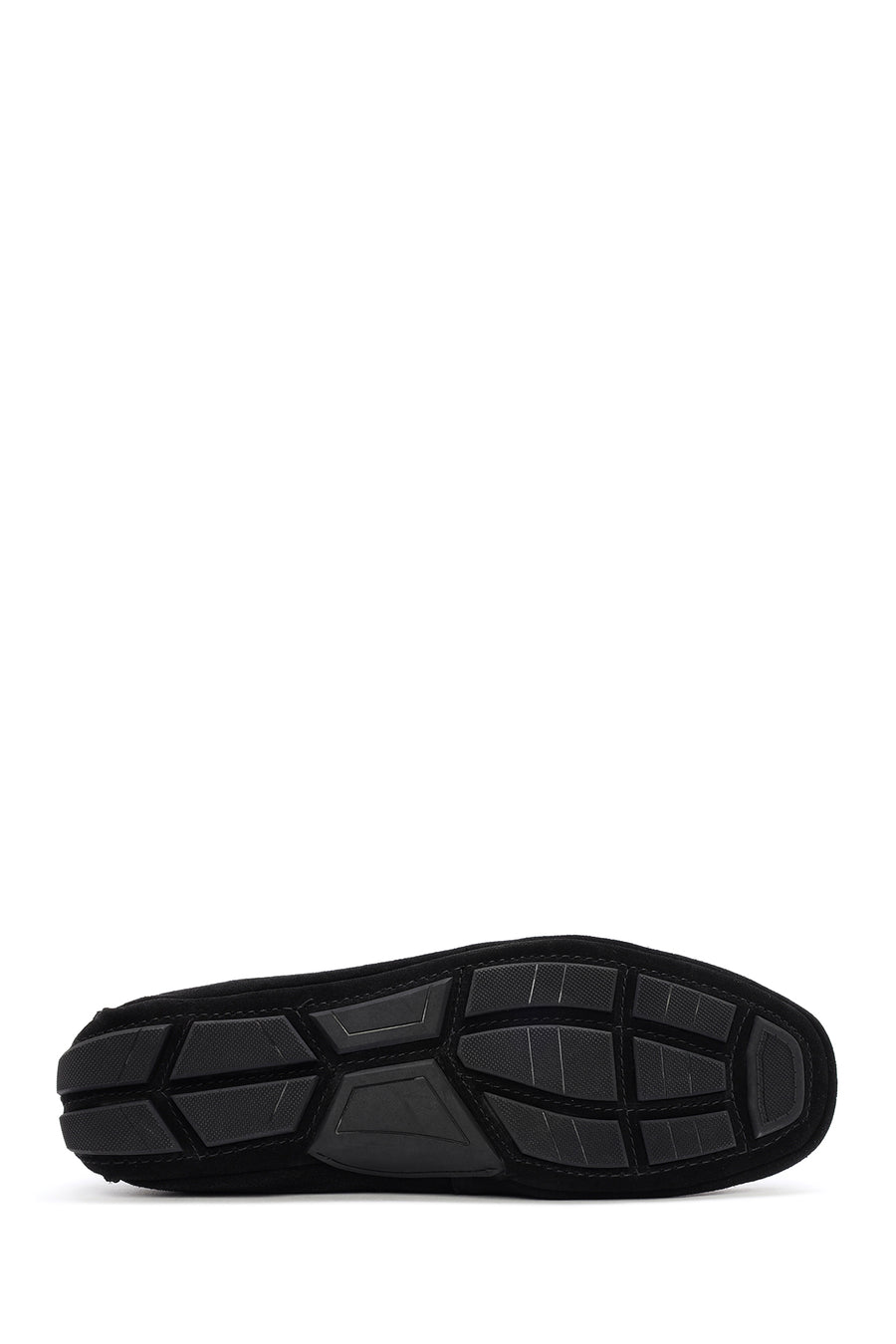 Erkek Siyah Süet Deri Casual Loafer