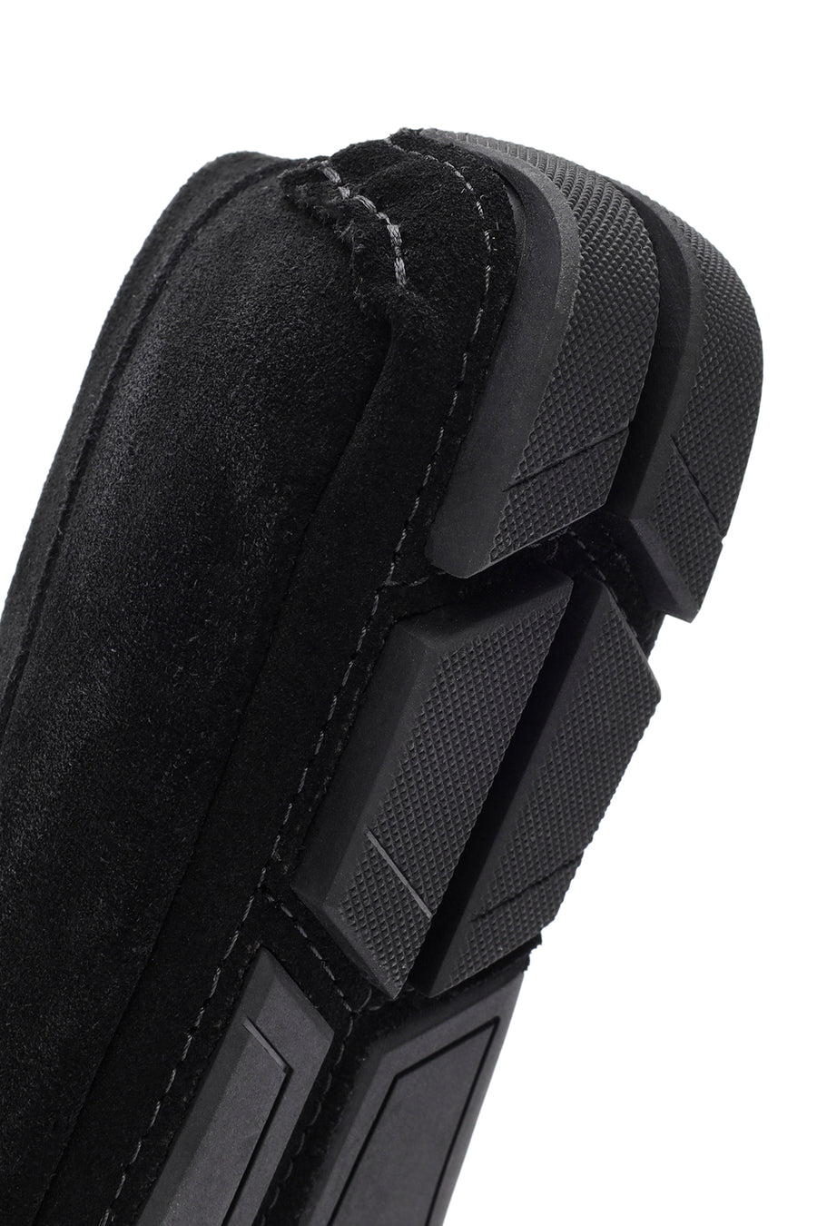 Erkek Siyah Süet Deri Casual Loafer