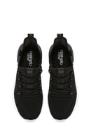 Derimod Zero Men's Black Lace-Up Thick Soled Fabric Sneaker | Derimod
