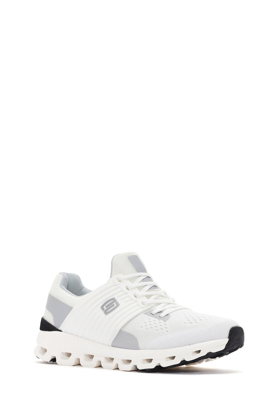 Derimod Zero Men's White Thick Soled Fabric Sneaker