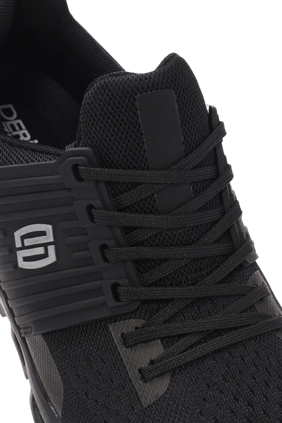Derimod Zero Men's Black Thick Soled Fabric Sneaker