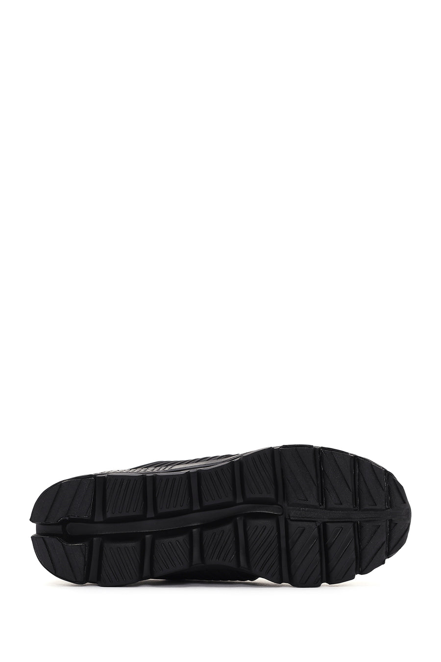 Derimod Zero Men's Black Thick Soled Fabric Sneaker