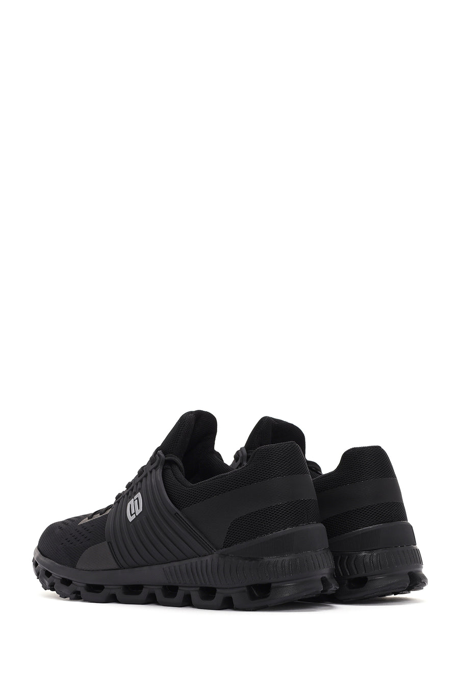 Derimod Zero Men's Black Thick Soled Fabric Sneaker