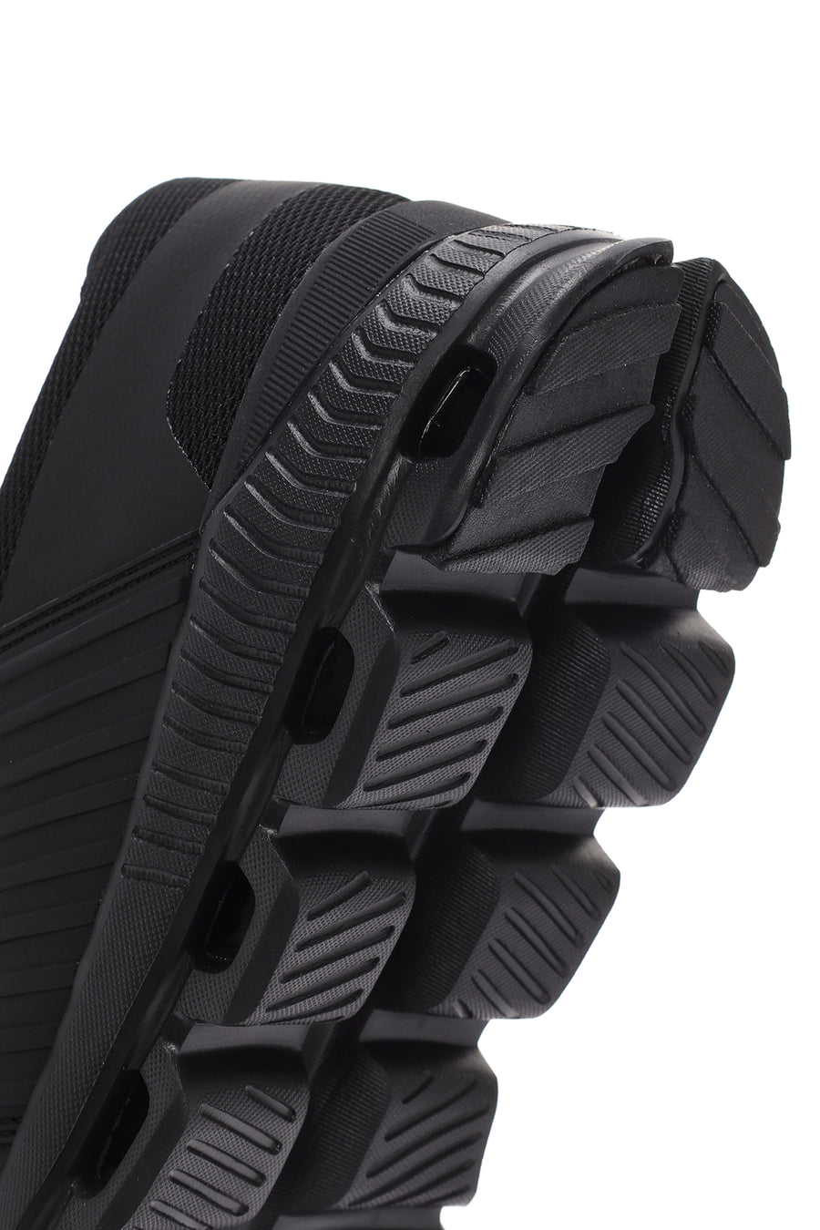 Derimod Zero Men's Black Thick Soled Fabric Sneaker