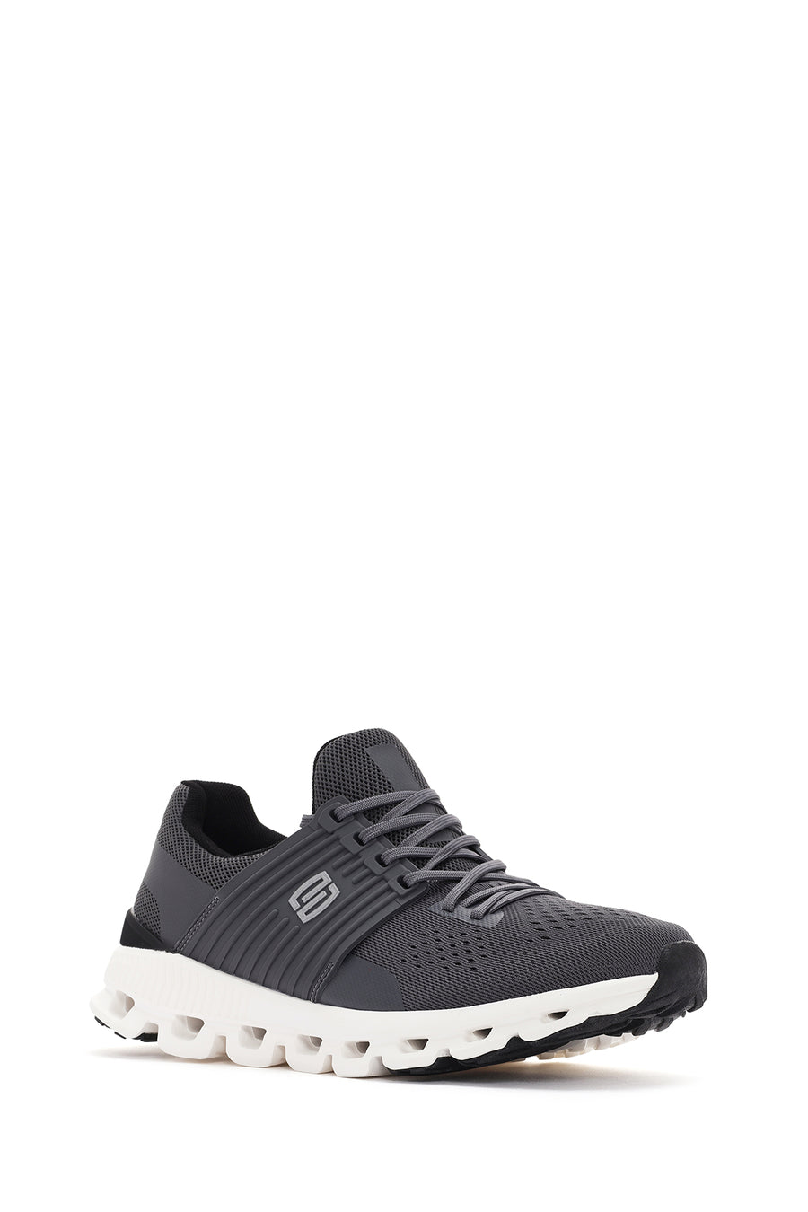 Derimod Zero Men's Gray Thick Soled Fabric Sneaker