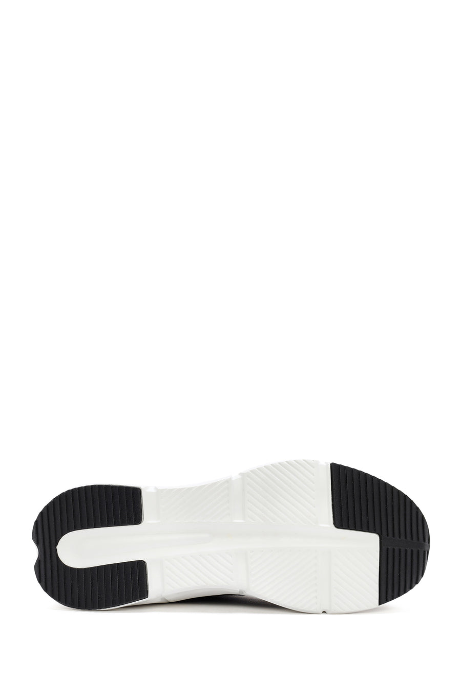 Men's Black Fabric Sneakers