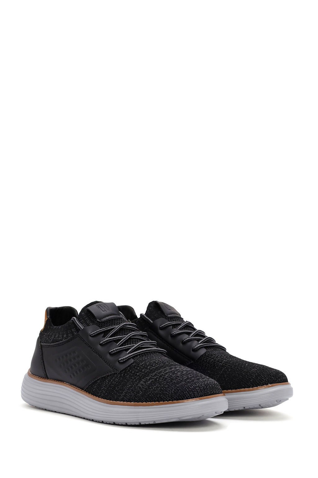 Erkek Siyah Kumaş Sneaker