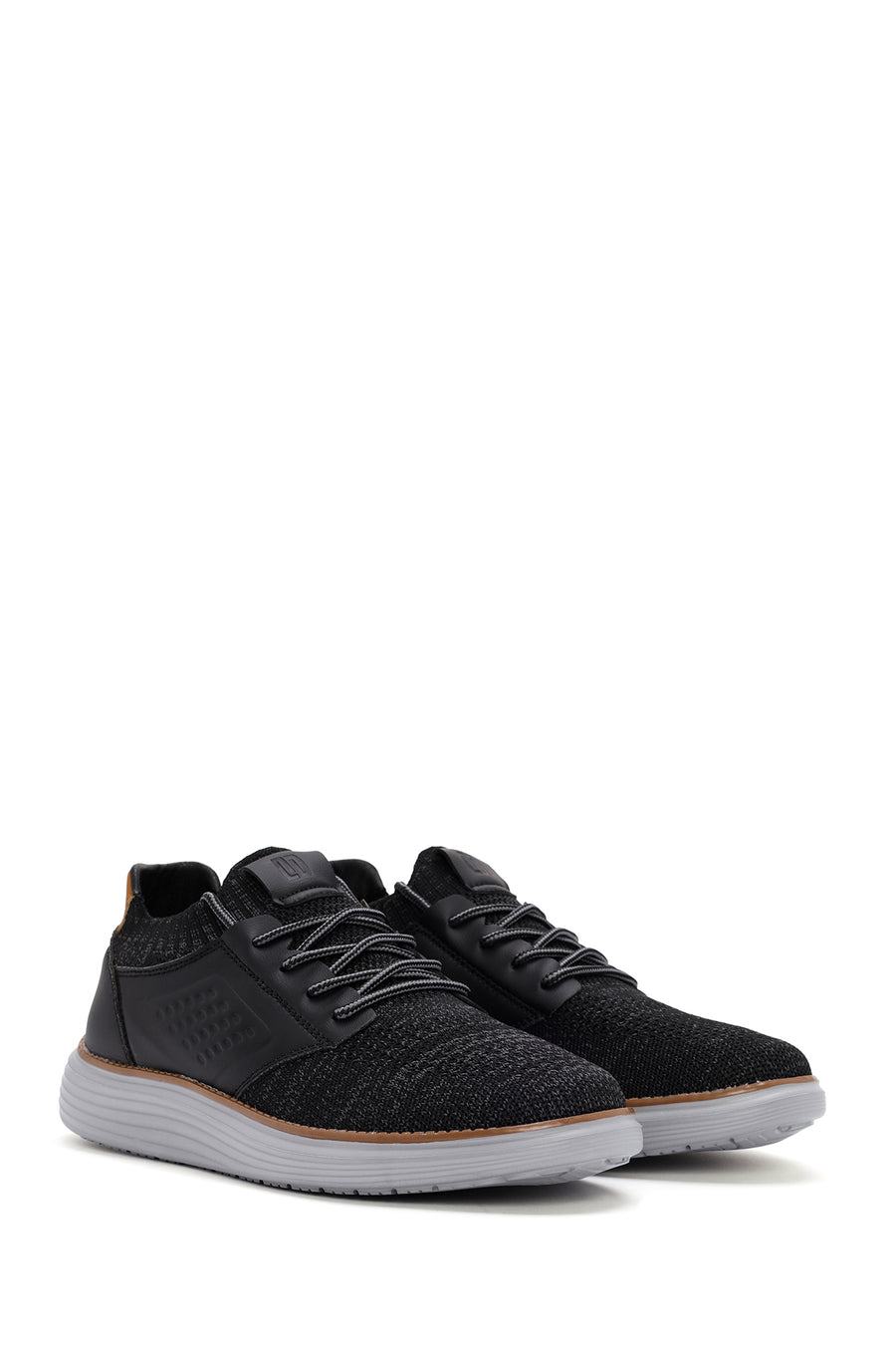 Erkek Siyah Kumaş Sneaker