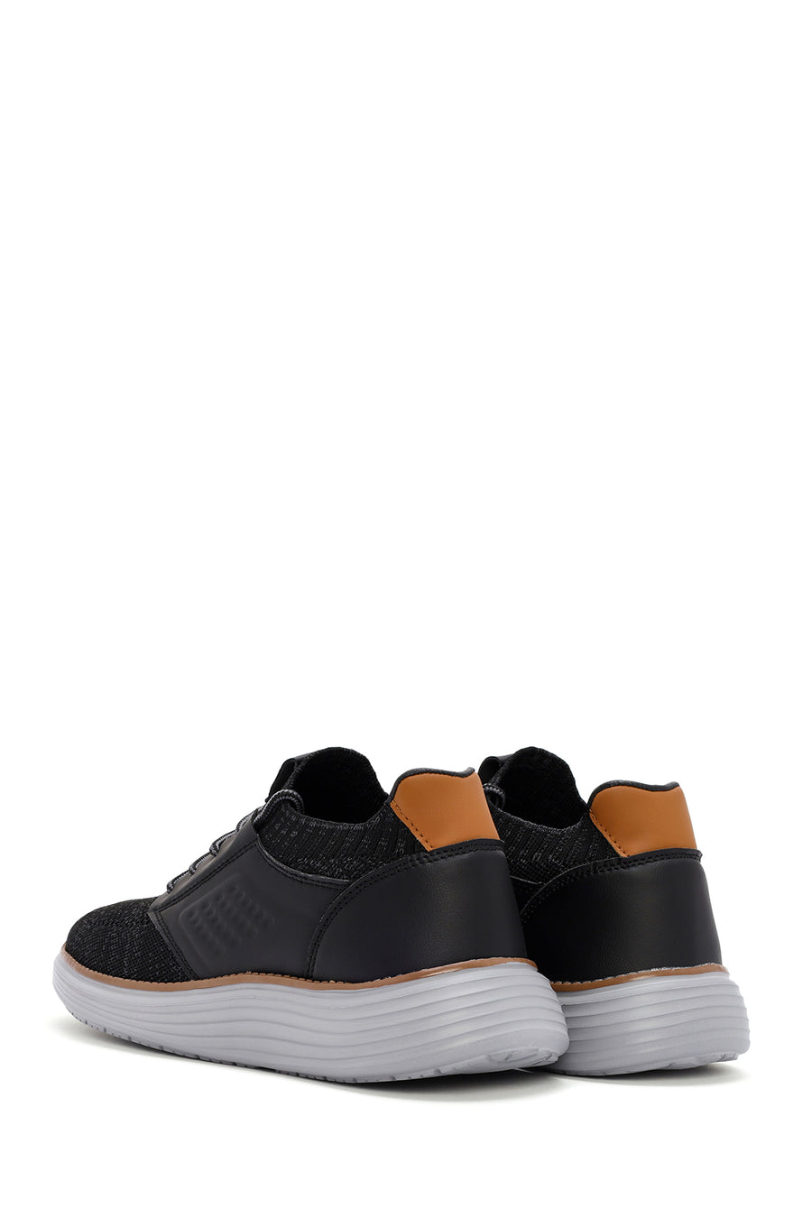 Erkek Siyah Kumaş Sneaker