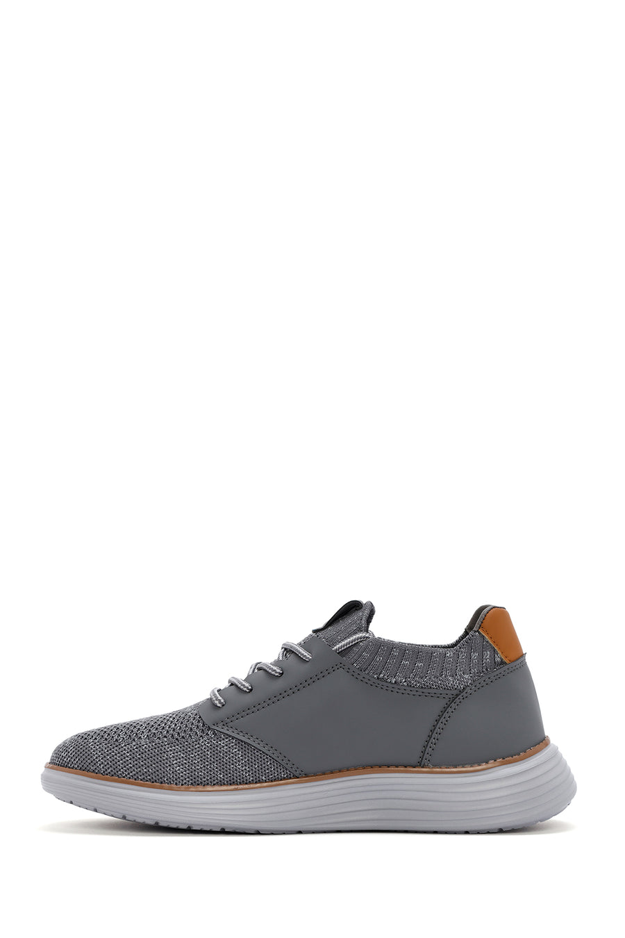 Erkek Gri Kumaş Sneaker