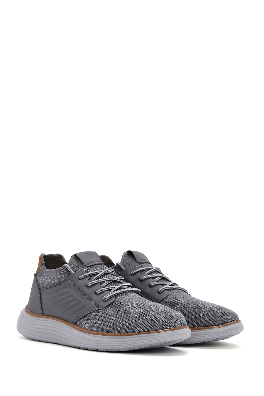Erkek Gri Kumaş Sneaker
