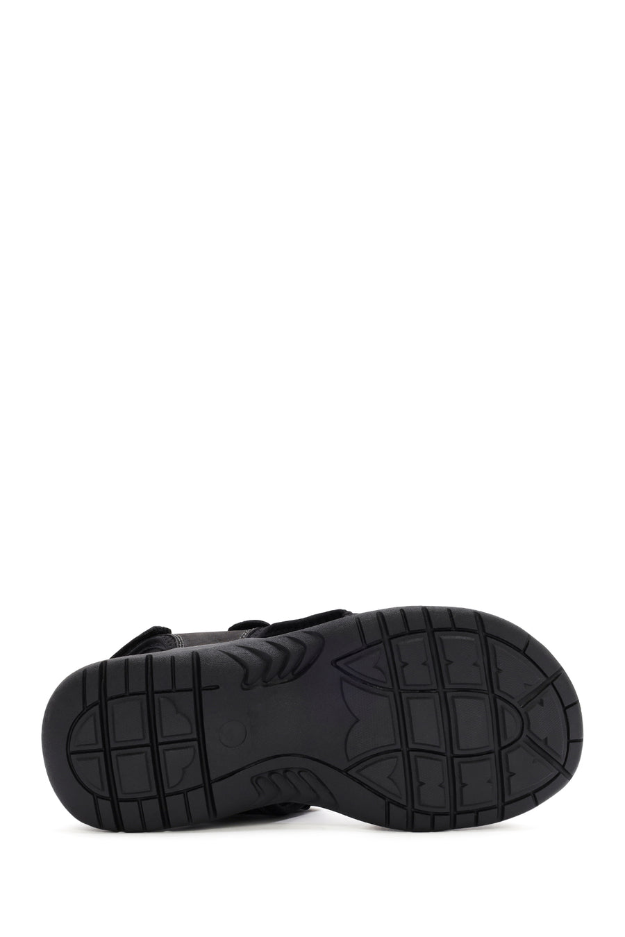 
Men's Black Nubuck Leather Sandal
