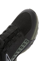Men's Khaki Lacing Mechanism Thick Sole Leather Sneaker | Derimod