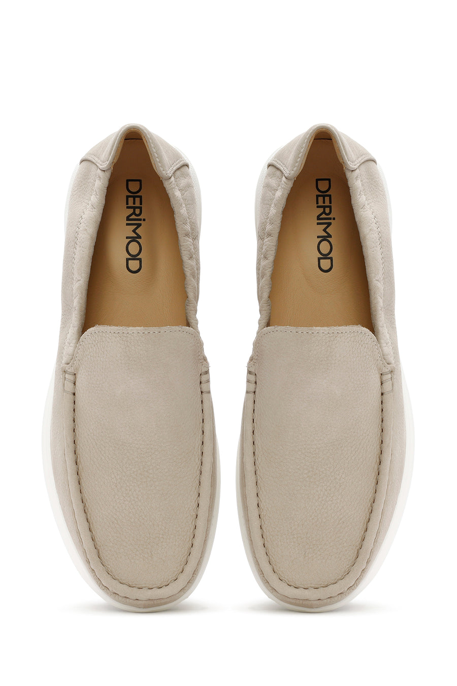 Erkek Bej Casual Loafer
