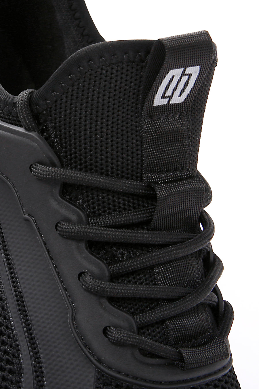 Derimod Zero Men's Black Lace Up Fabric Sneaker