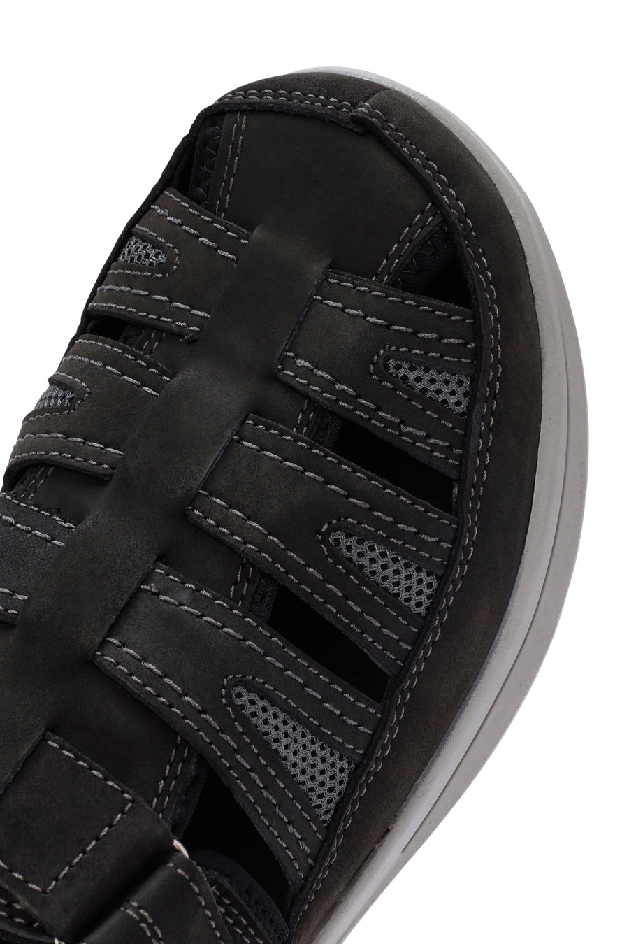 
Men's Black Nubuck Leather Casual Shoes
