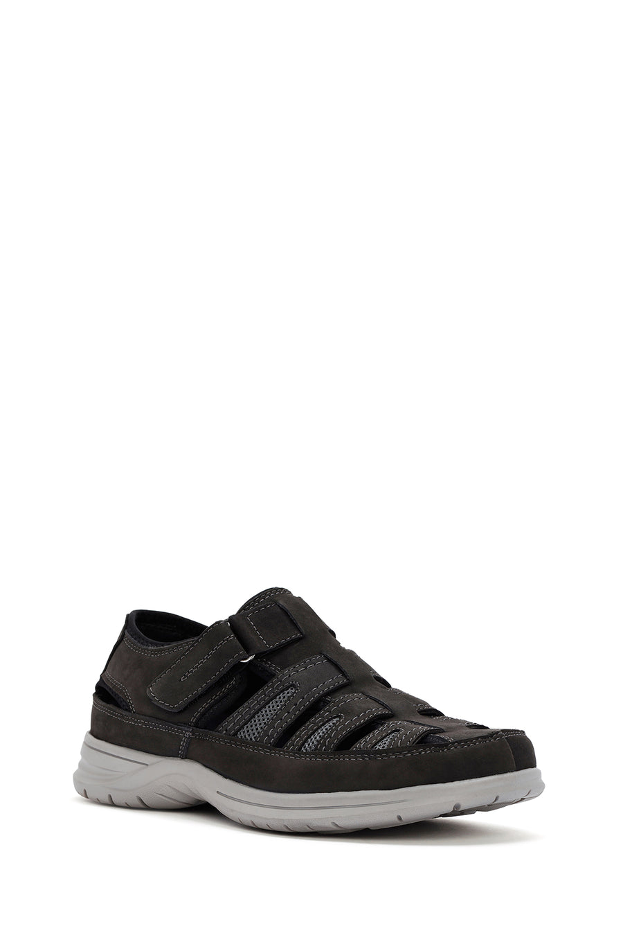 
Men's Black Nubuck Leather Casual Shoes
