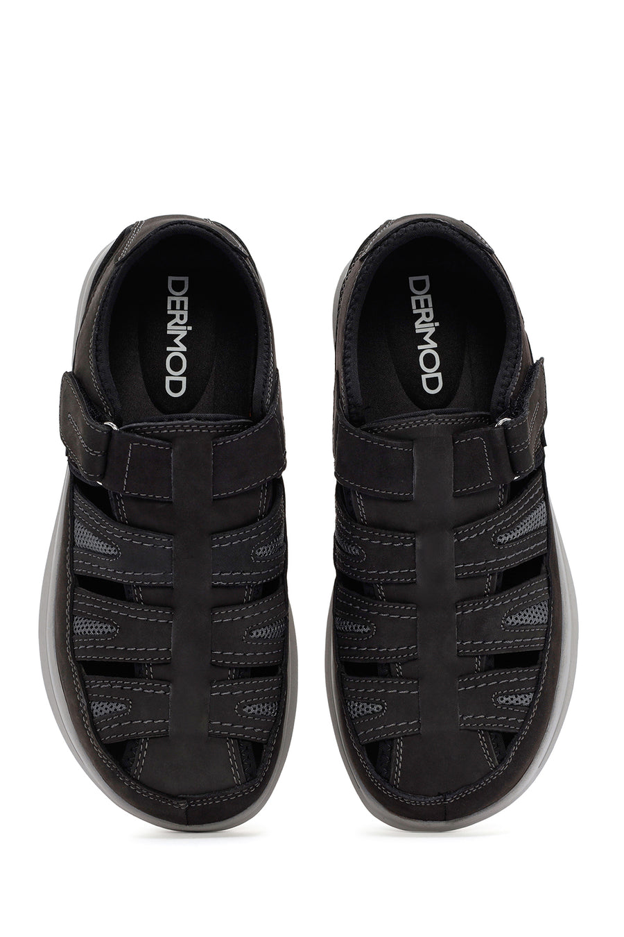 
Men's Black Nubuck Leather Casual Shoes
