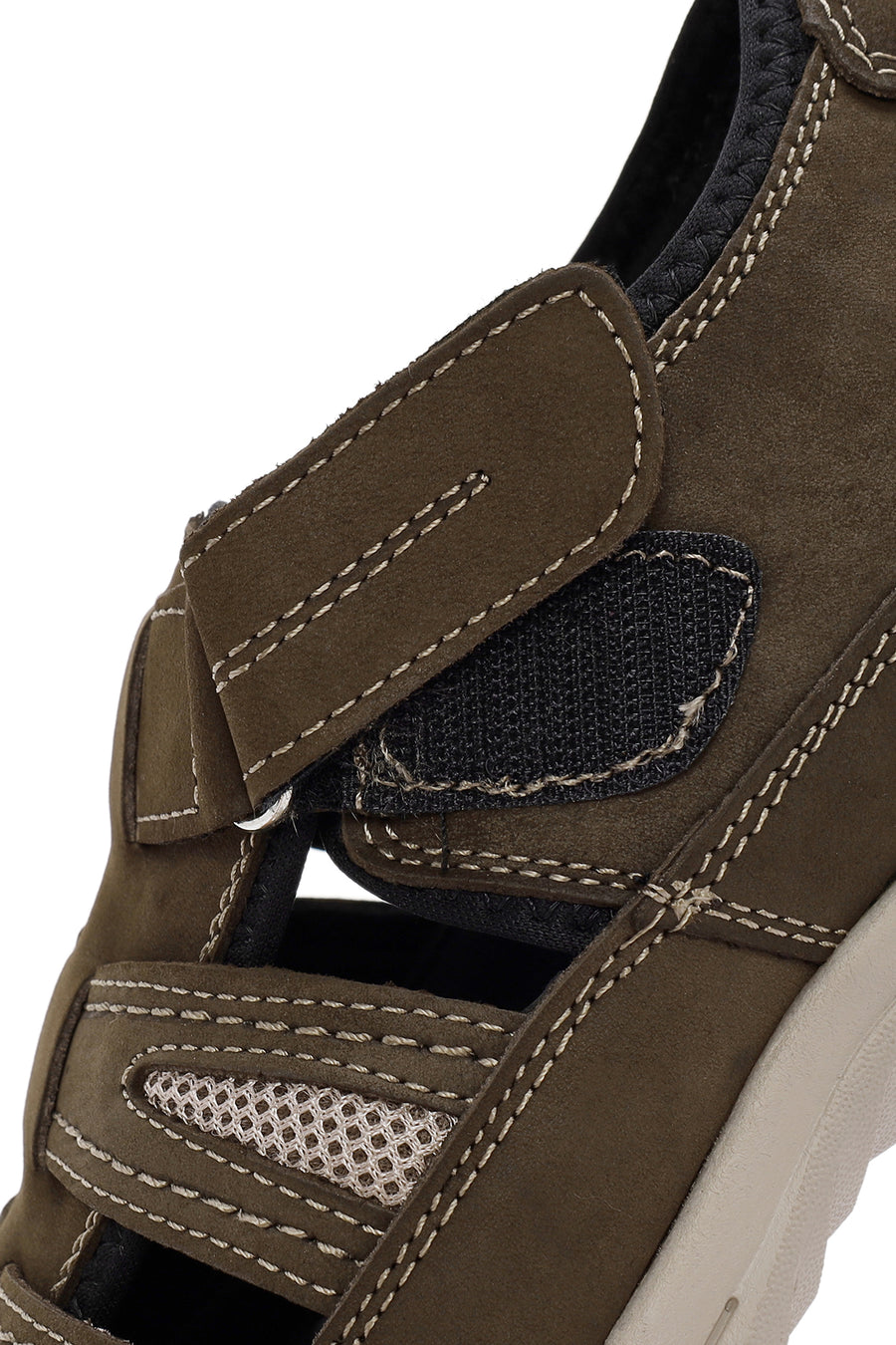 
Men's Brown Nubuck Leather Casual Shoes
