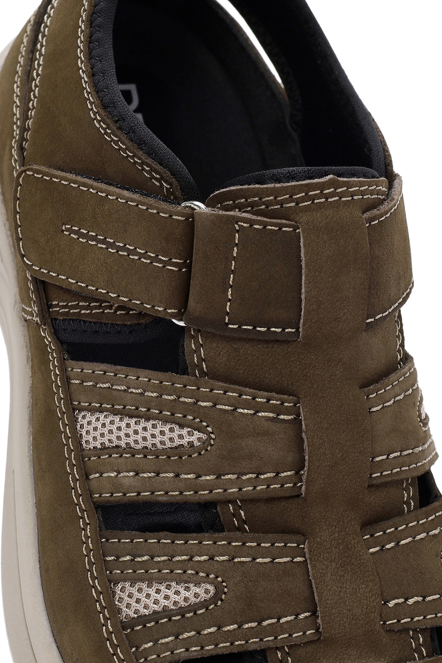 
Men's Brown Nubuck Leather Casual Shoes
