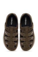 Erkek Kahverengi Nubuk Deri Casual Ayakkabı | Derimod