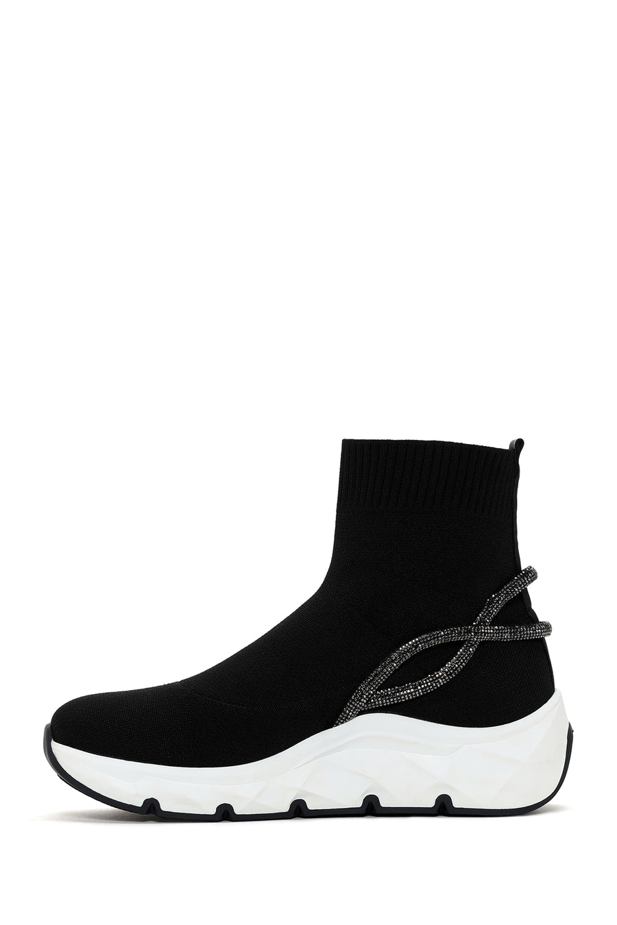 Derimod Zero Kadın Siyah Taşlı Bilekli Sneaker