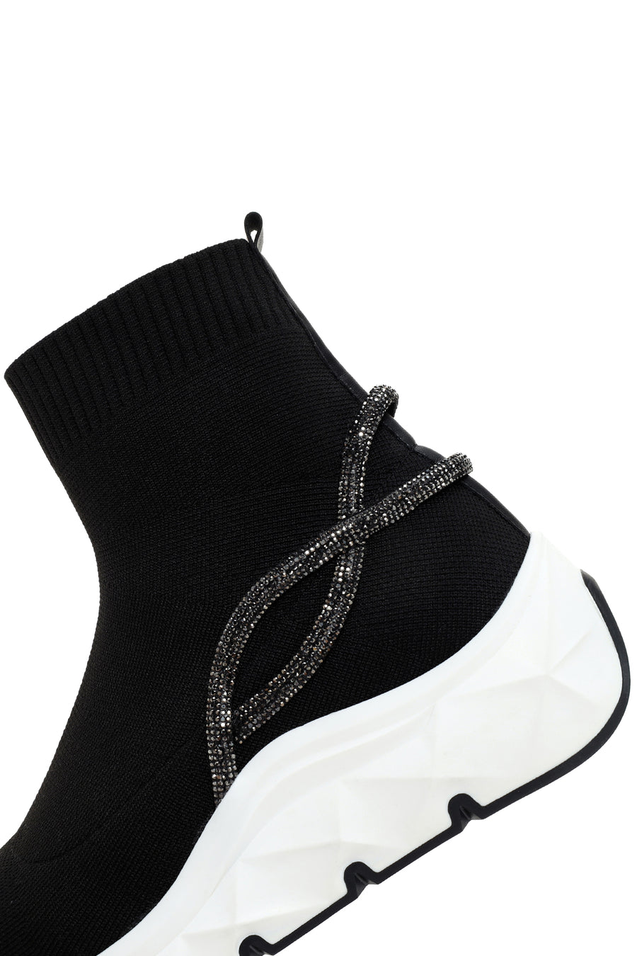 Derimod Zero Kadın Siyah Taşlı Bilekli Sneaker