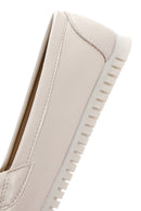 Women's Beige Buckle Detailed Loafer | Derimod