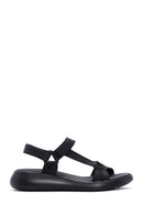 Women's Black Ankle Strap Comfort Sandals | Derimod