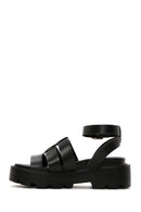 Women's Black Ankle Strap Sandals | Derimod
