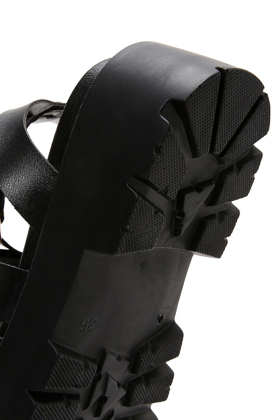 Women's Black Ankle Strap Sandals