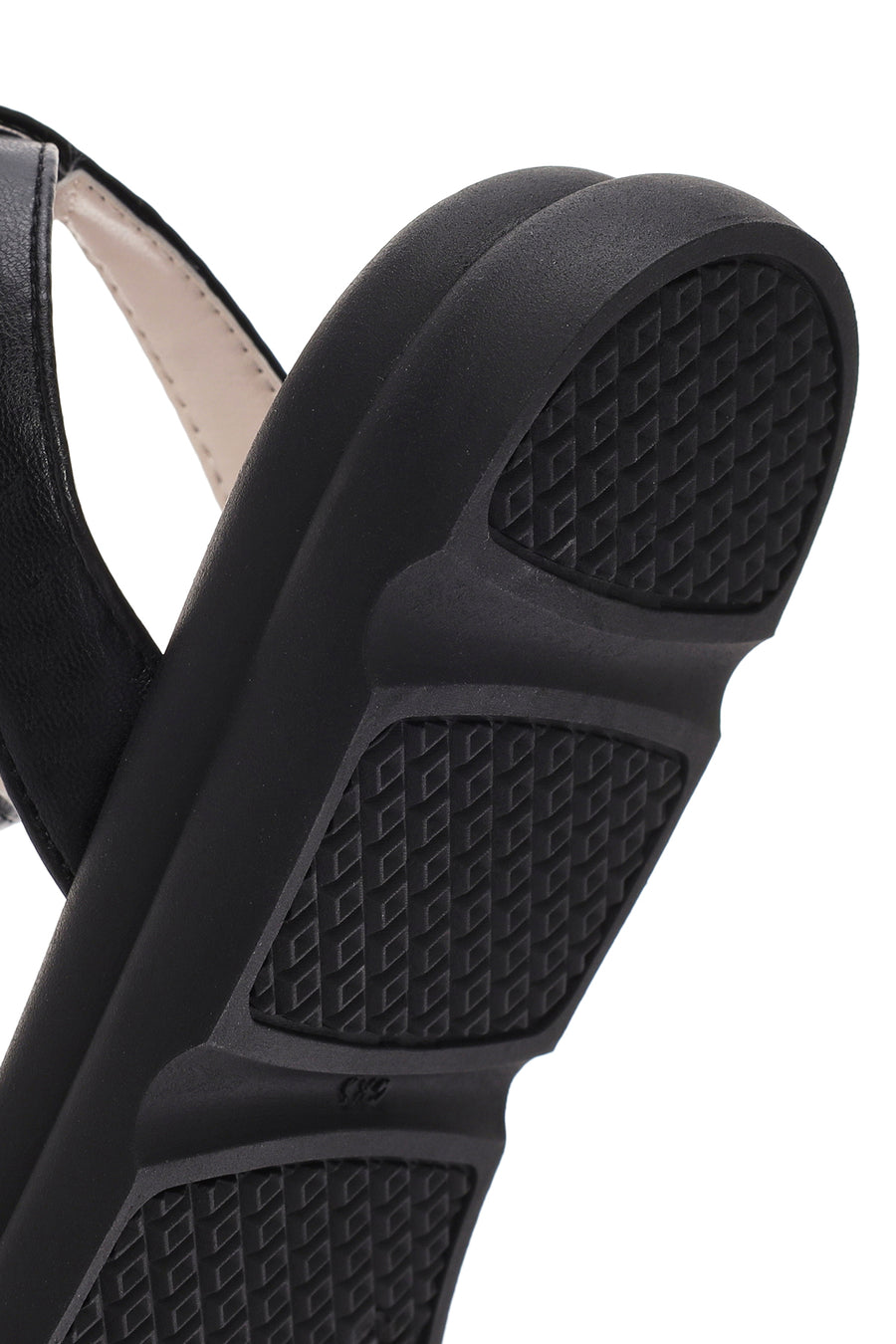 Women's Black Ankle Strap Sandals