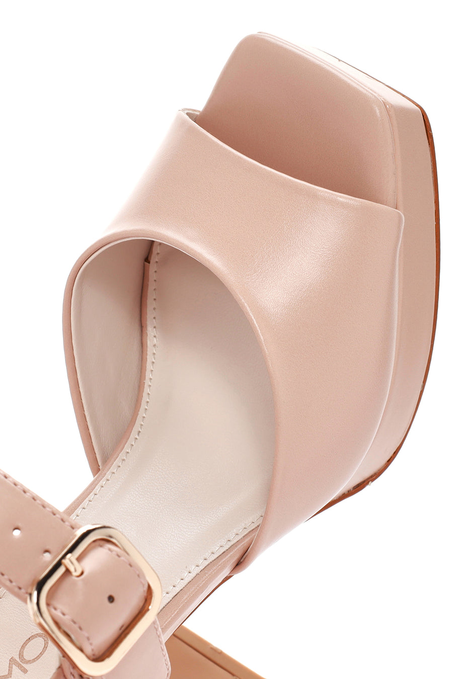 Women's Pink Ankle Strap High Heel Sandals