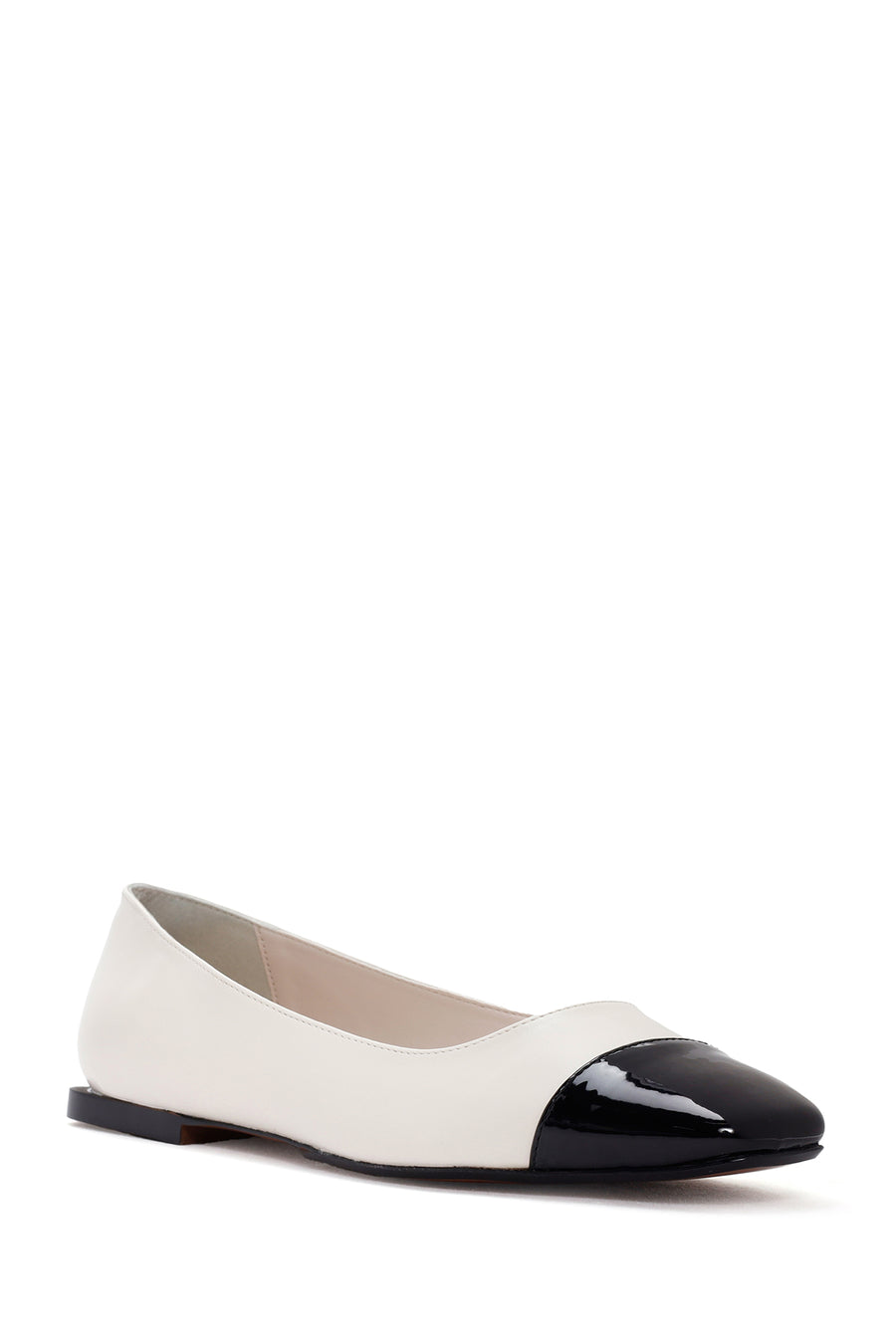 Women's Cream Ballerinas