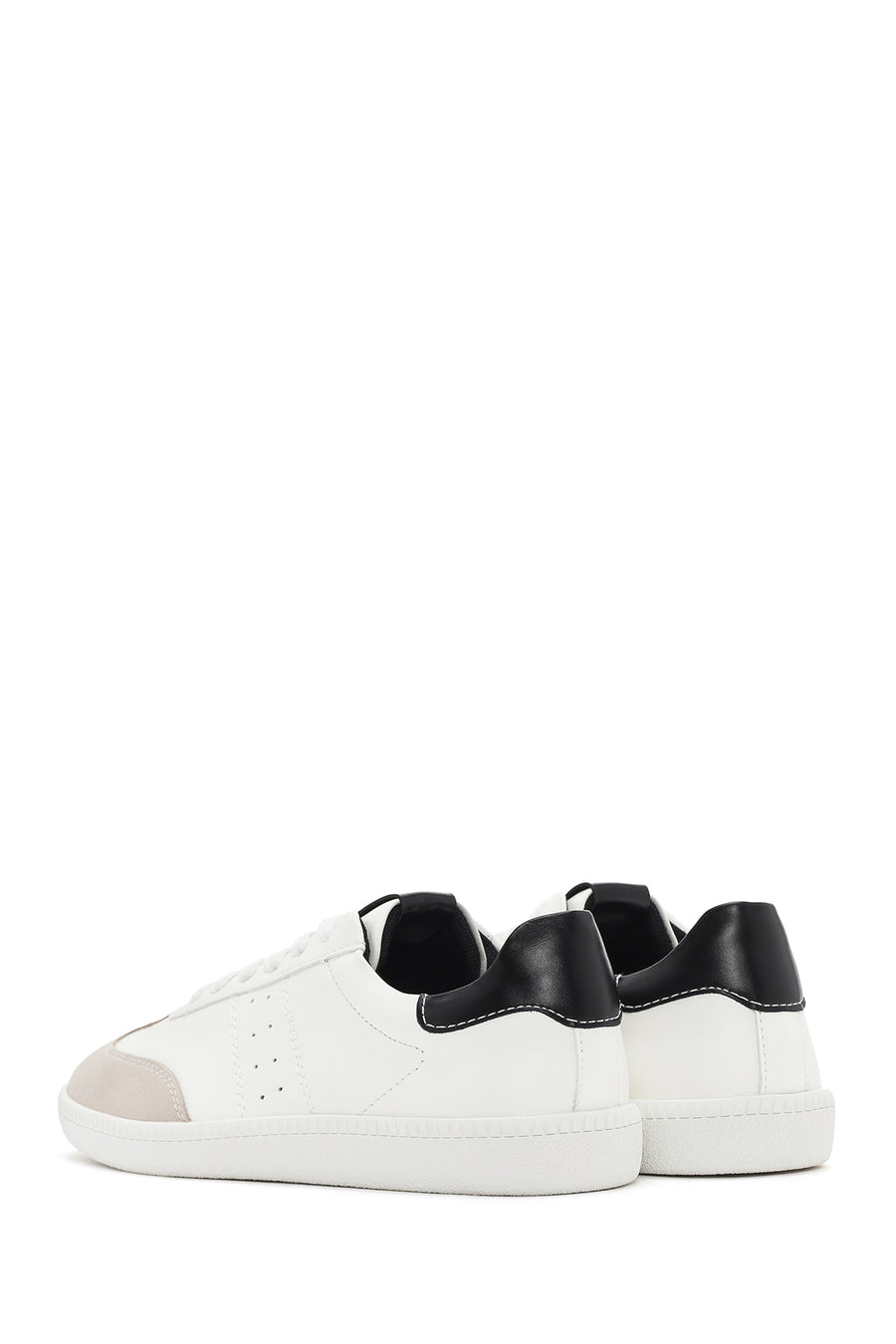 Kadın Beyaz Bağcıklı Sneaker