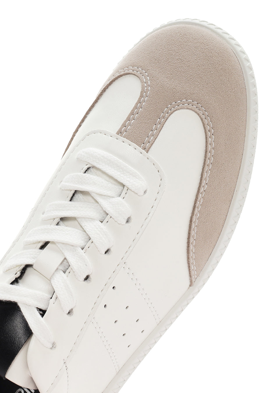 Kadın Beyaz Bağcıklı Sneaker