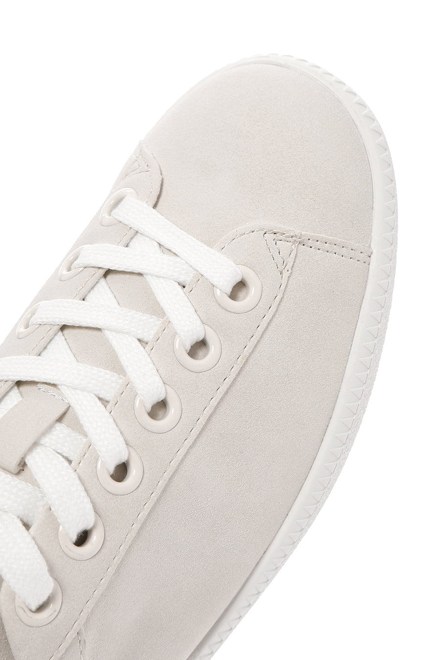 Kadın Beyaz Bağcıklı Sneaker