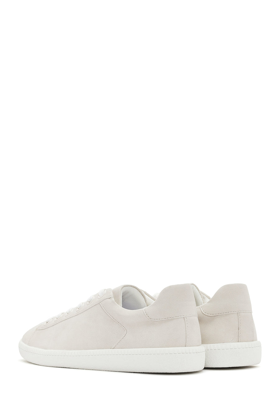 Kadın Beyaz Bağcıklı Sneaker