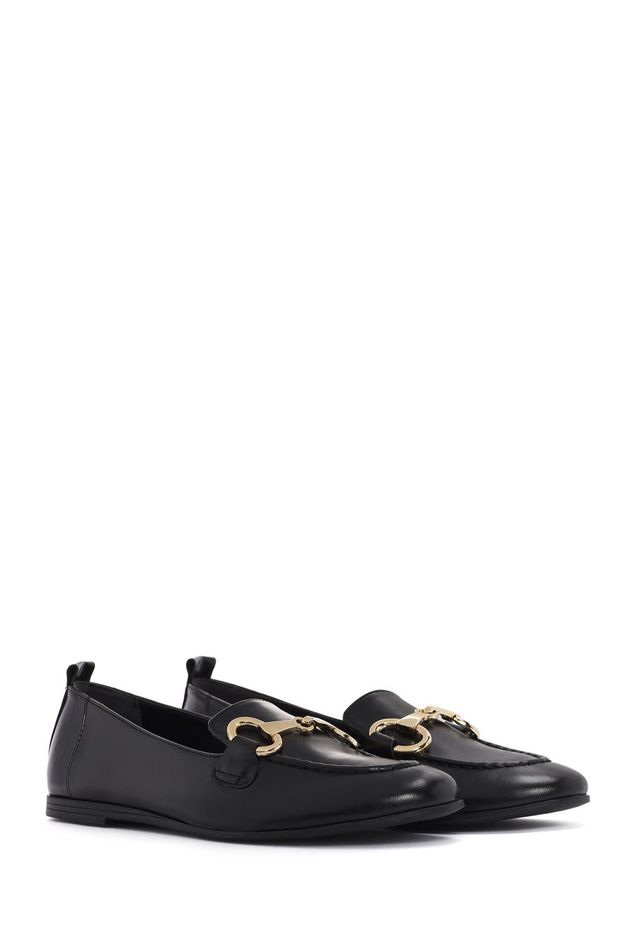 Kadın Siyah Maskülen Loafer