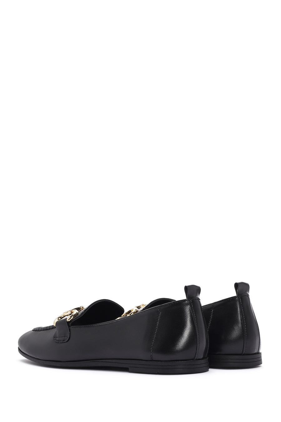 Kadın Siyah Maskülen Loafer