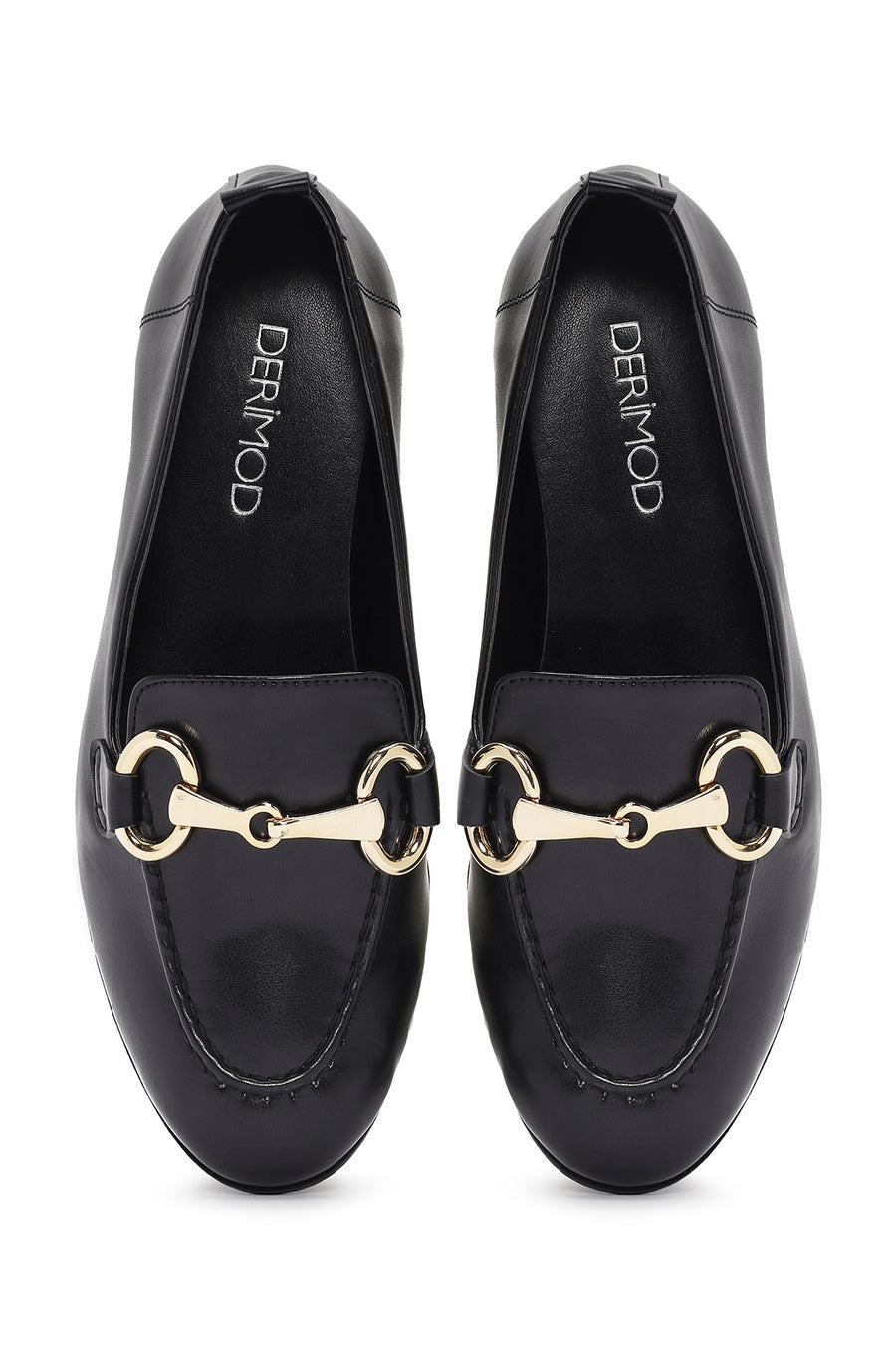 Kadın Siyah Maskülen Loafer