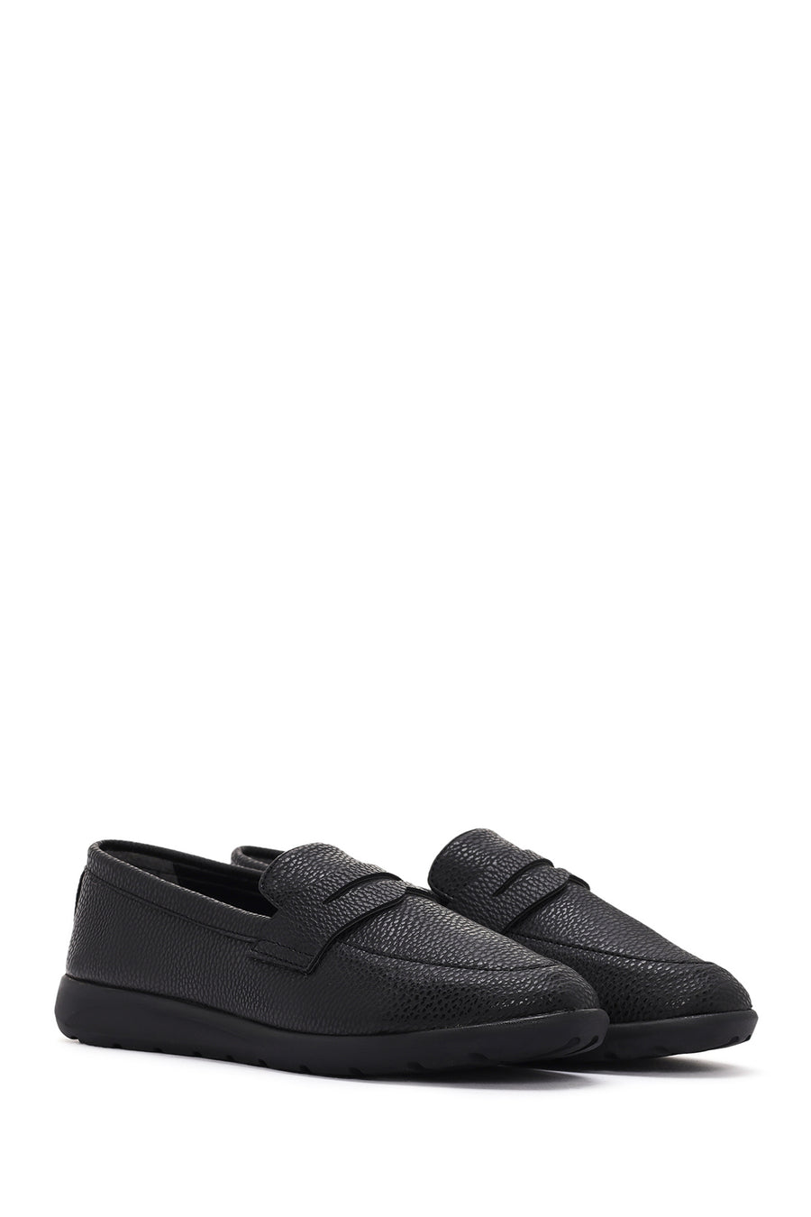 Kadın Siyah Maskülen Loafer